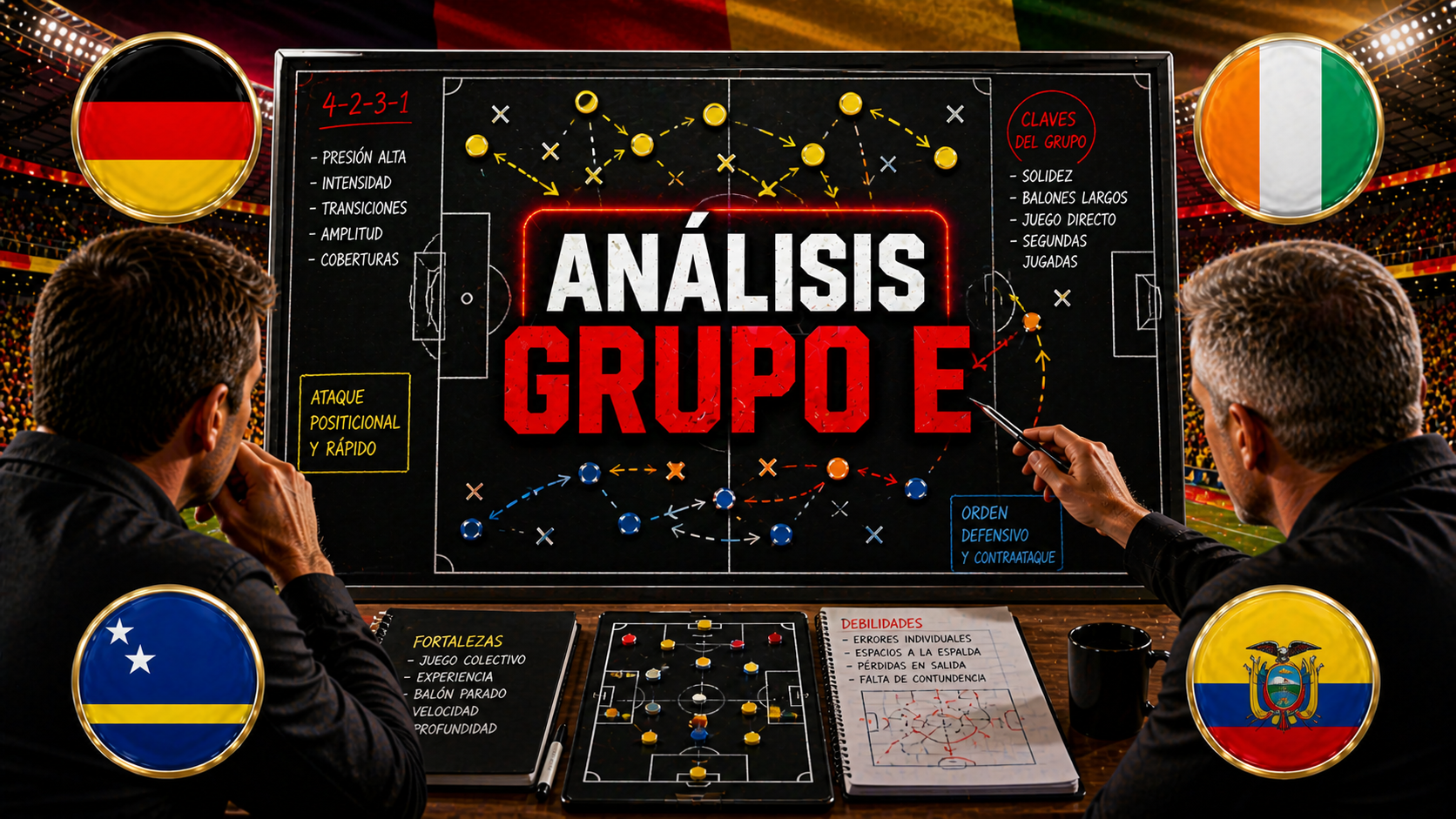 Analisis del Grupo E del Mundial 2026: Alemania, Curazao, Costa de Marfil y Ecuador