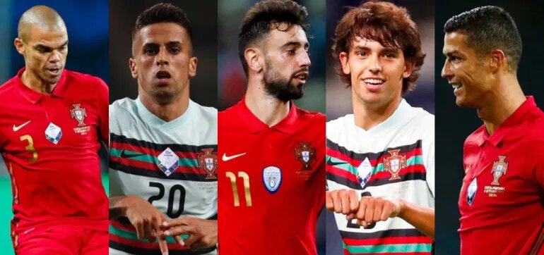 Jugadores Portugal Eurocopa 2021