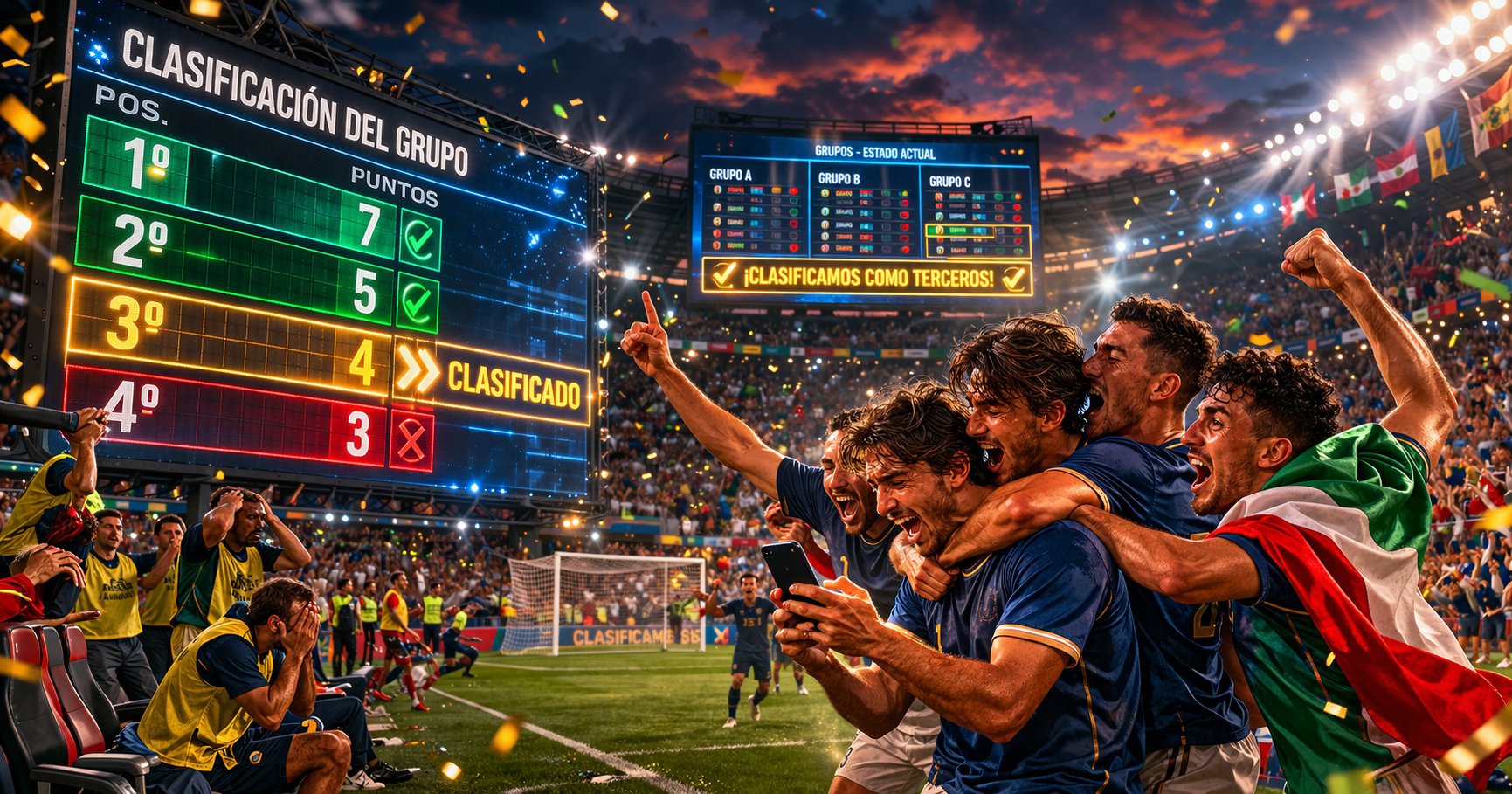 Histórico de terceros clasificados en mundiales