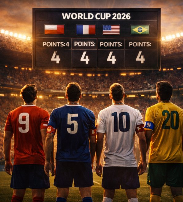 Qué pasa si hay triple empate en un grupo del Mundial 2026